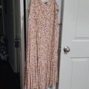 Torrid 2 Floral Sleeveless Maxi Dress